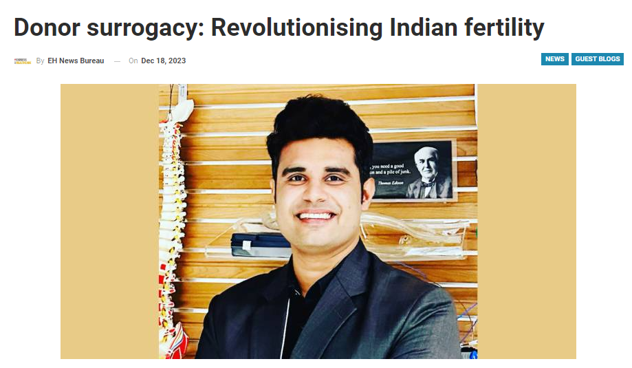 Donor surrogacy: Revolutionising Indian fertility